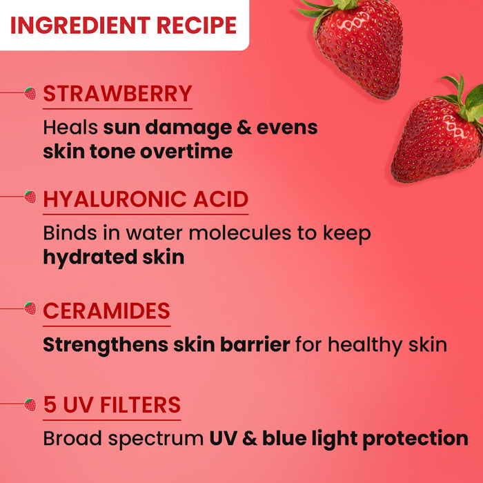 Strawberry Dew Sunscreen Stick SPF 50+ PA++++