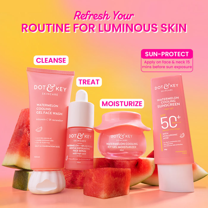 Watermelon Cooling Hyaluronic Sunscreen SPF 50+
