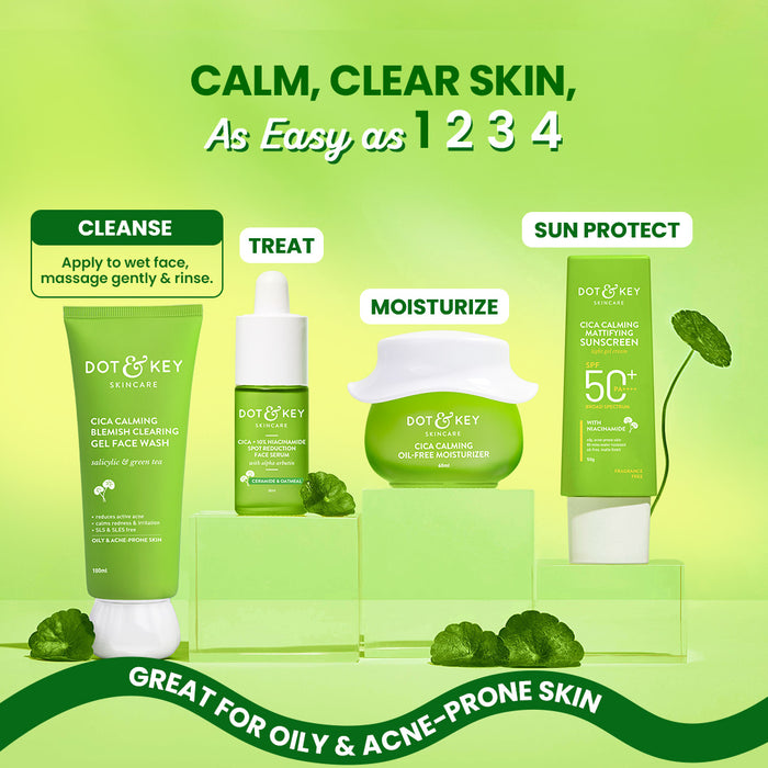 Cica + Salicylic Acid Face Wash for Oily Skin