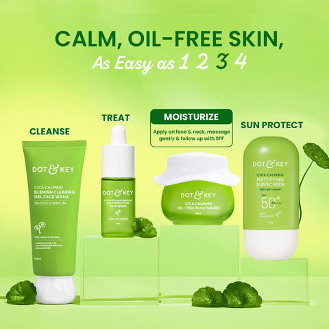 Cica Calming Oil Free Moisturizer, Pack of 2