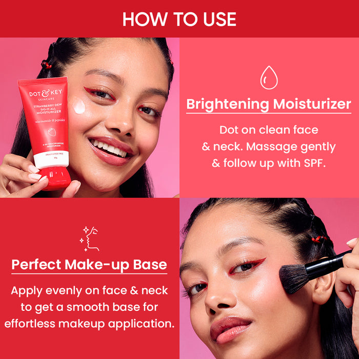Strawberry + Niacinamide Moisturizer