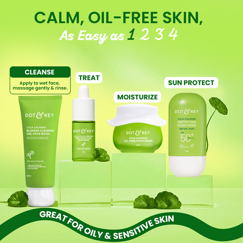 Cica + Salicylic Acid Face Wash for Oily Skin