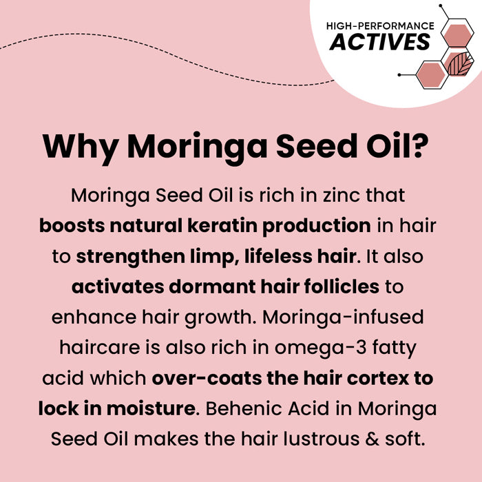 Moringa & Argan Oil Hair Fall Control Shampoo