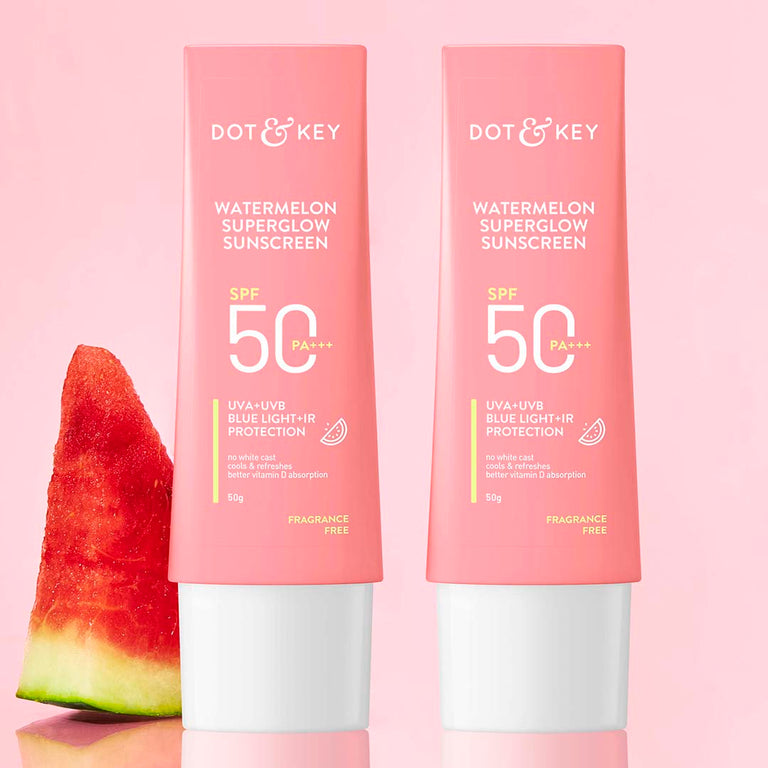 SPF 50+ Watermelon Sunscreen 50g-Pack of 2