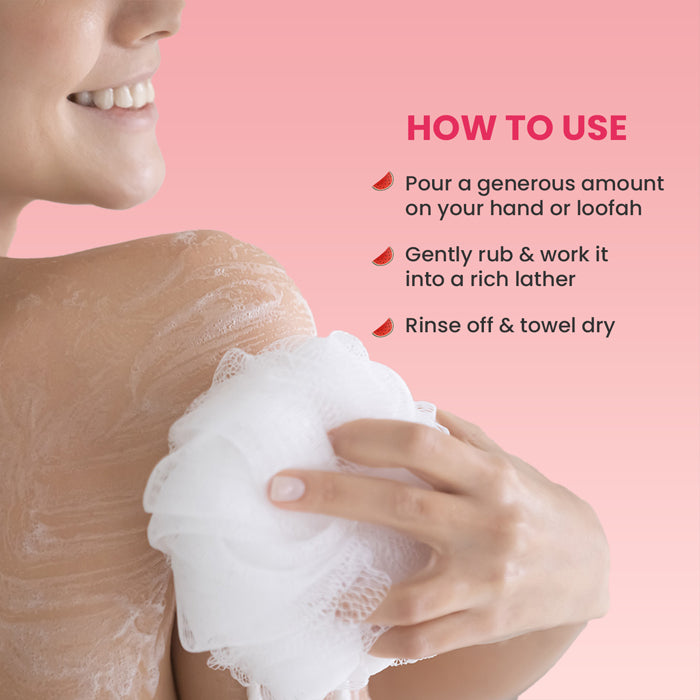 Watermelon Cooling Glycolic Acid Shower Gel