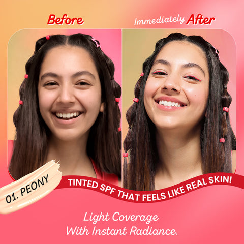 Strawberry Dew Tinted Sunscreen SPF 50+ PA++++ With New-Age UV Filters