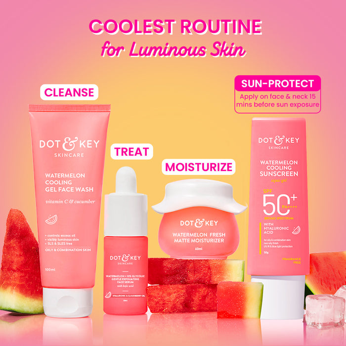 Watermelon Cooling Hyaluronic Sunscreen SPF 50+