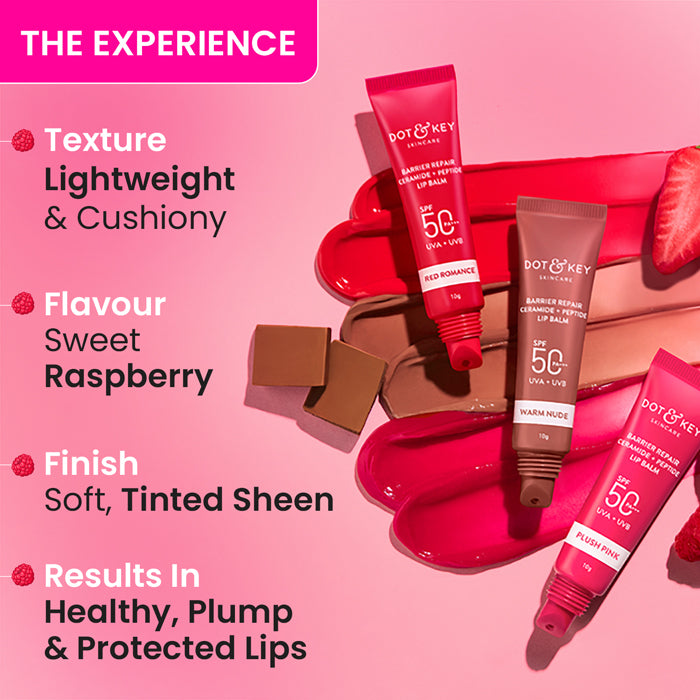 Ceramide + Peptide Lip Balm SPF 50 PA+++