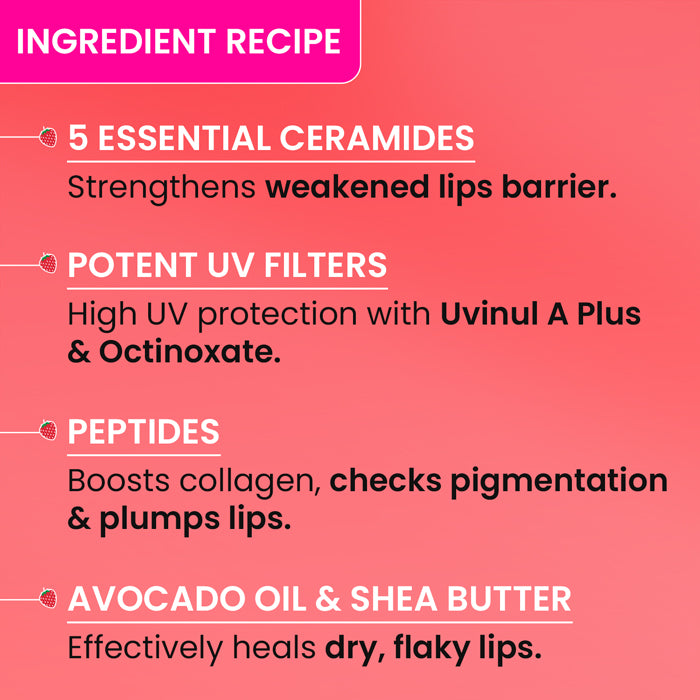 Ceramide + Peptide Lip Balm SPF 50 PA+++
