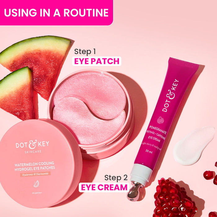 Watermelon Hydrogel Under-eye Patches