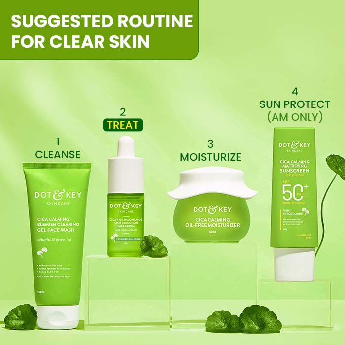 Cica + 10% Niacinamide Face Serum for Oily Skin