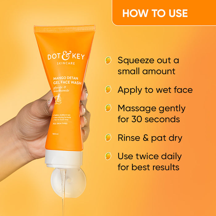 Mango Detan Gel Face Wash