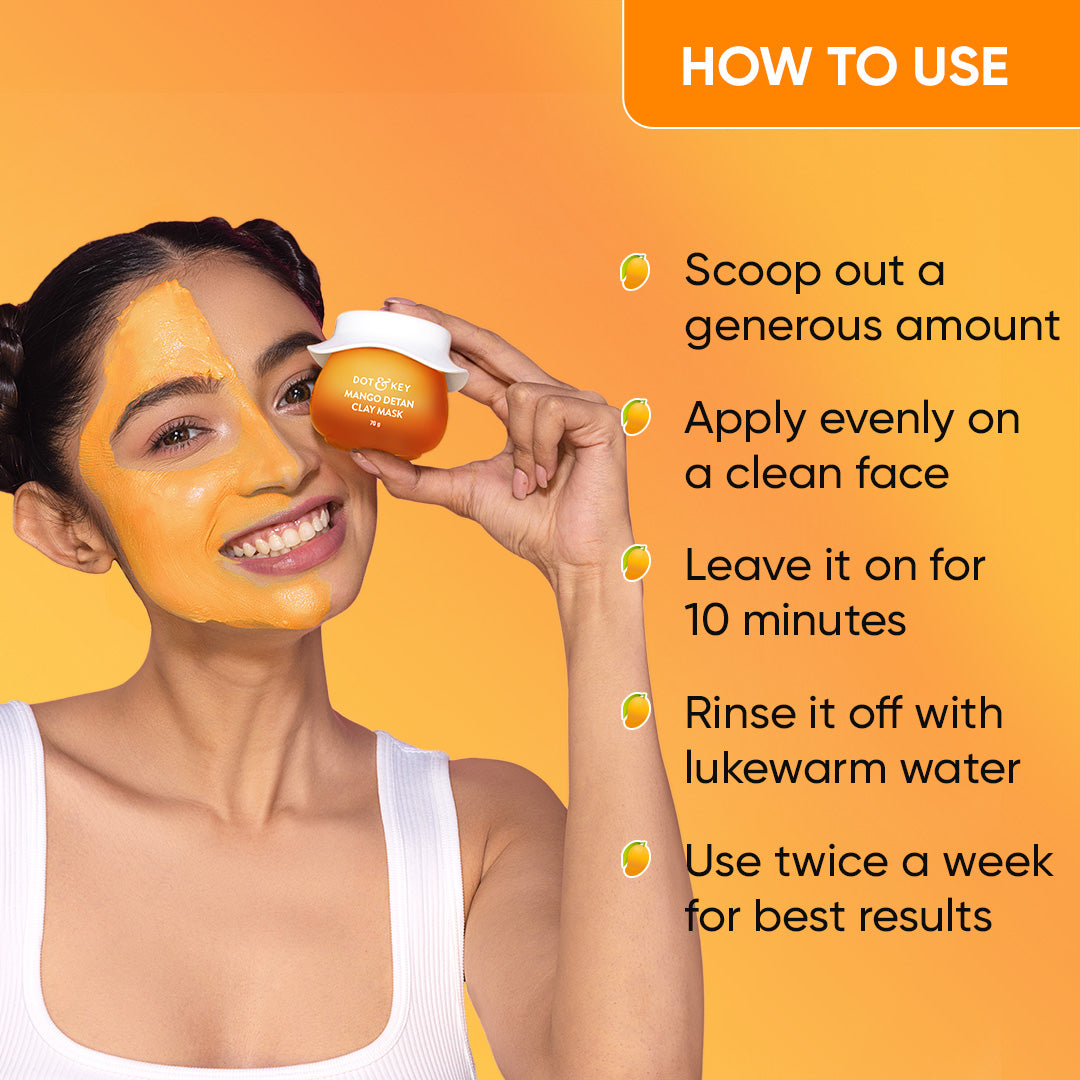 Mango Detan Clay Mask – Dot & Key