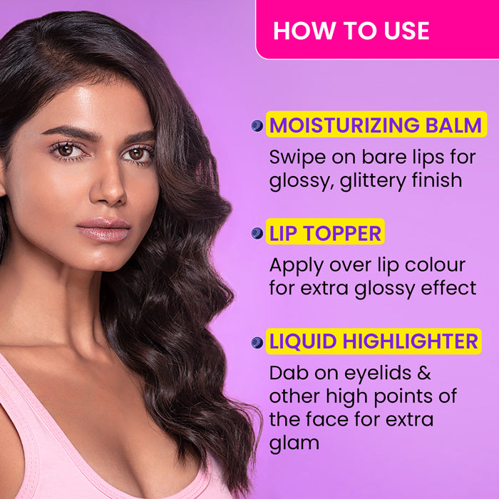 Glitter Lip Balm SPF 30 with Vitamin C + E
