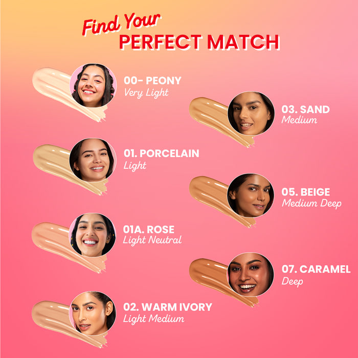 Strawberry Dew Tinted Sunscreen, In-Vivo Tested SPF 50+ PA++++