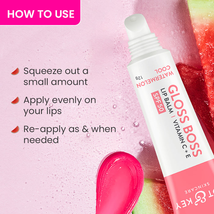 Vitamin C + E Brightening Lip Balm with SPF 50+