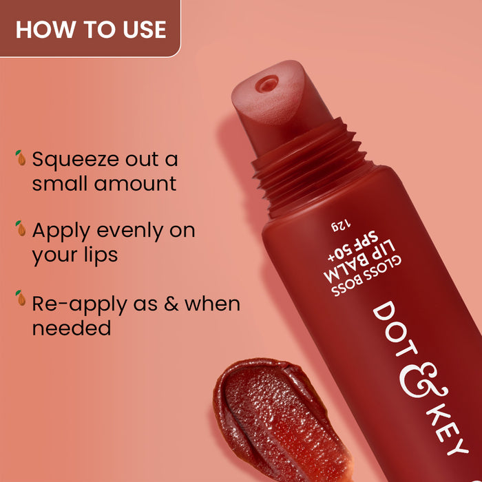 Vitamin C + E Brightening Lip Balm with SPF 50+