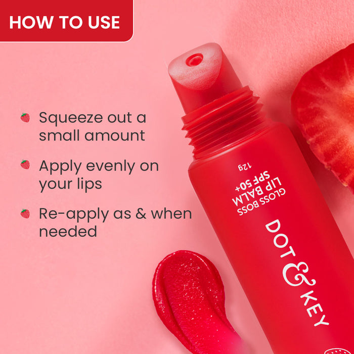 Vitamin C + E Brightening Lip Balm with SPF 50+