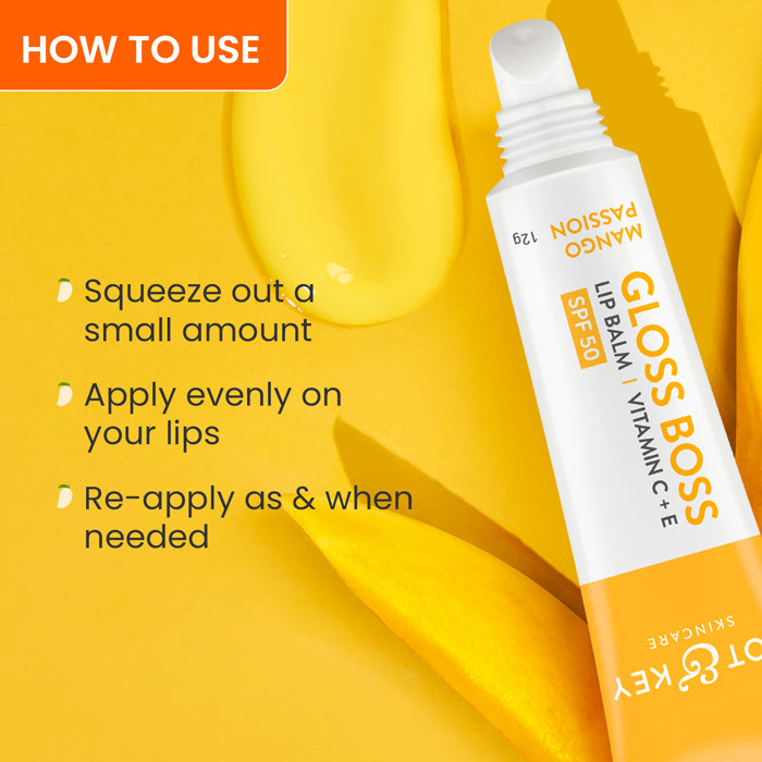 Vitamin C + E Brightening Lip Balm with SPF 50+