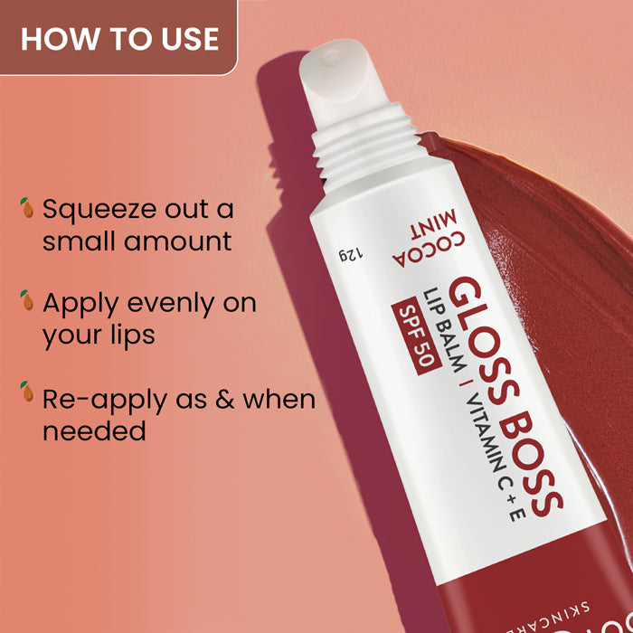 Vitamin C + E Brightening Lip Balm with SPF 50+
