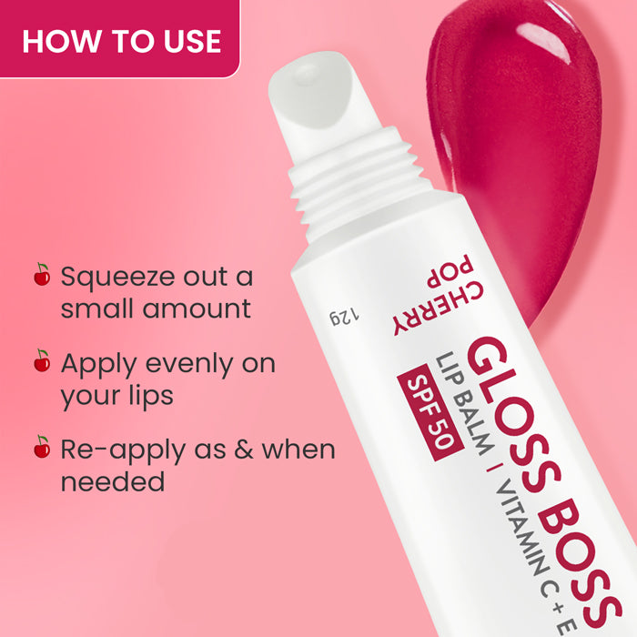 Vitamin C + E Brightening Lip Balm with SPF 50+