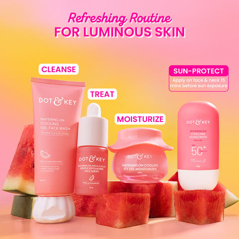 Watermelon Sunscreen SPF 50+ PA++++ With New-Age UV Filters For Oily Skin