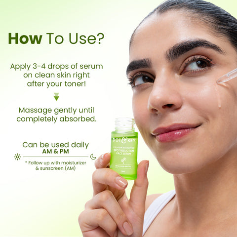 Cica + 10% Niacinamide Face Serum for Oily Skin