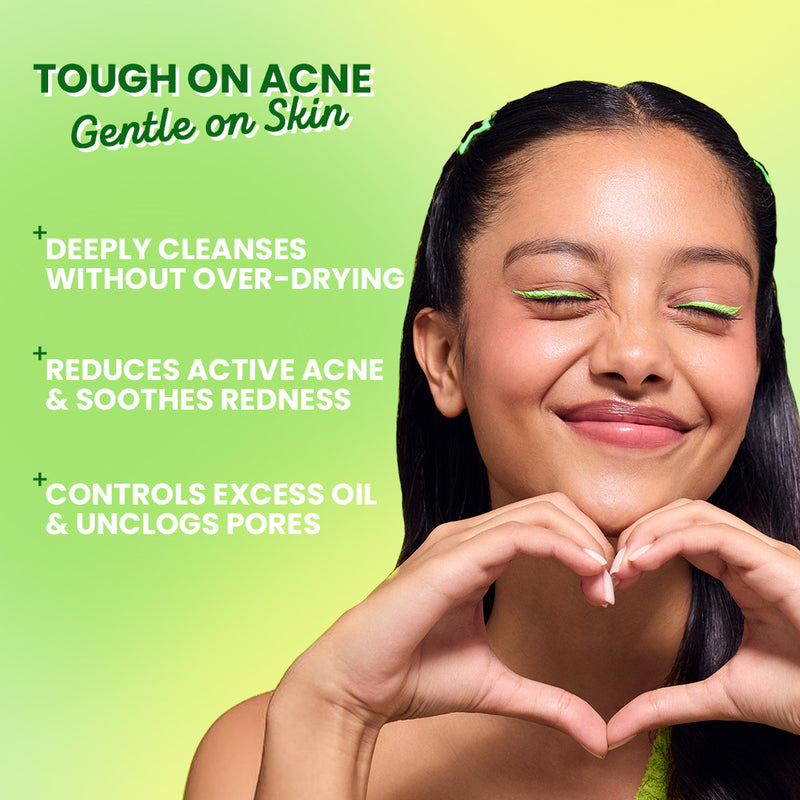 Cica + Salicylic Acid Face Wash for Oily Skin