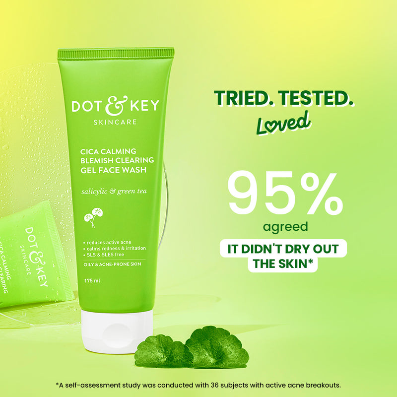 Cica + Salicylic Acid Face Wash for Oily Skin