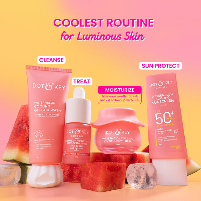 Watermelon Cooling Icy Gel Moisturizer With Hyaluronic