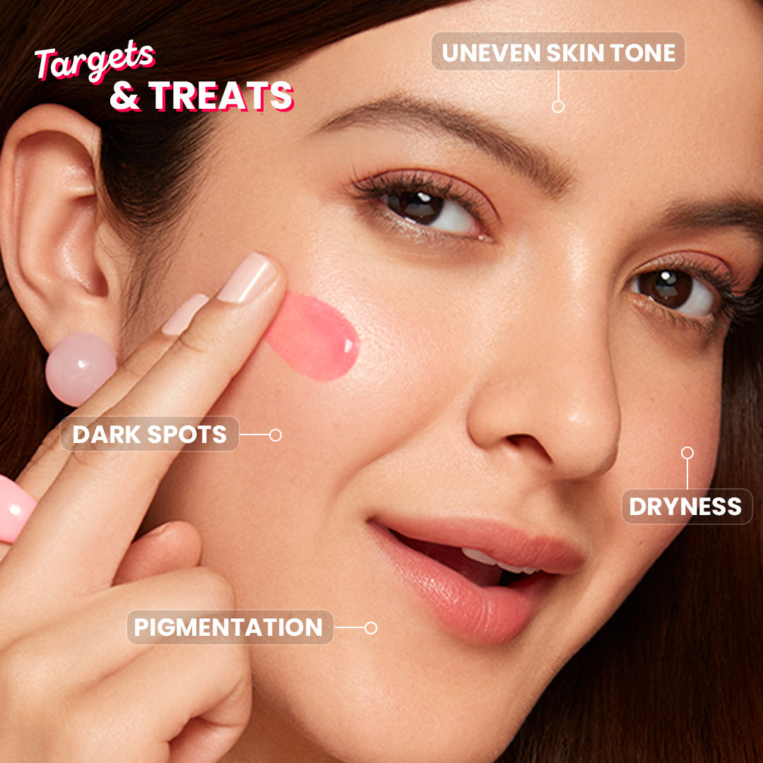10% Niacinamide + Strawberry Brightening Face Serum