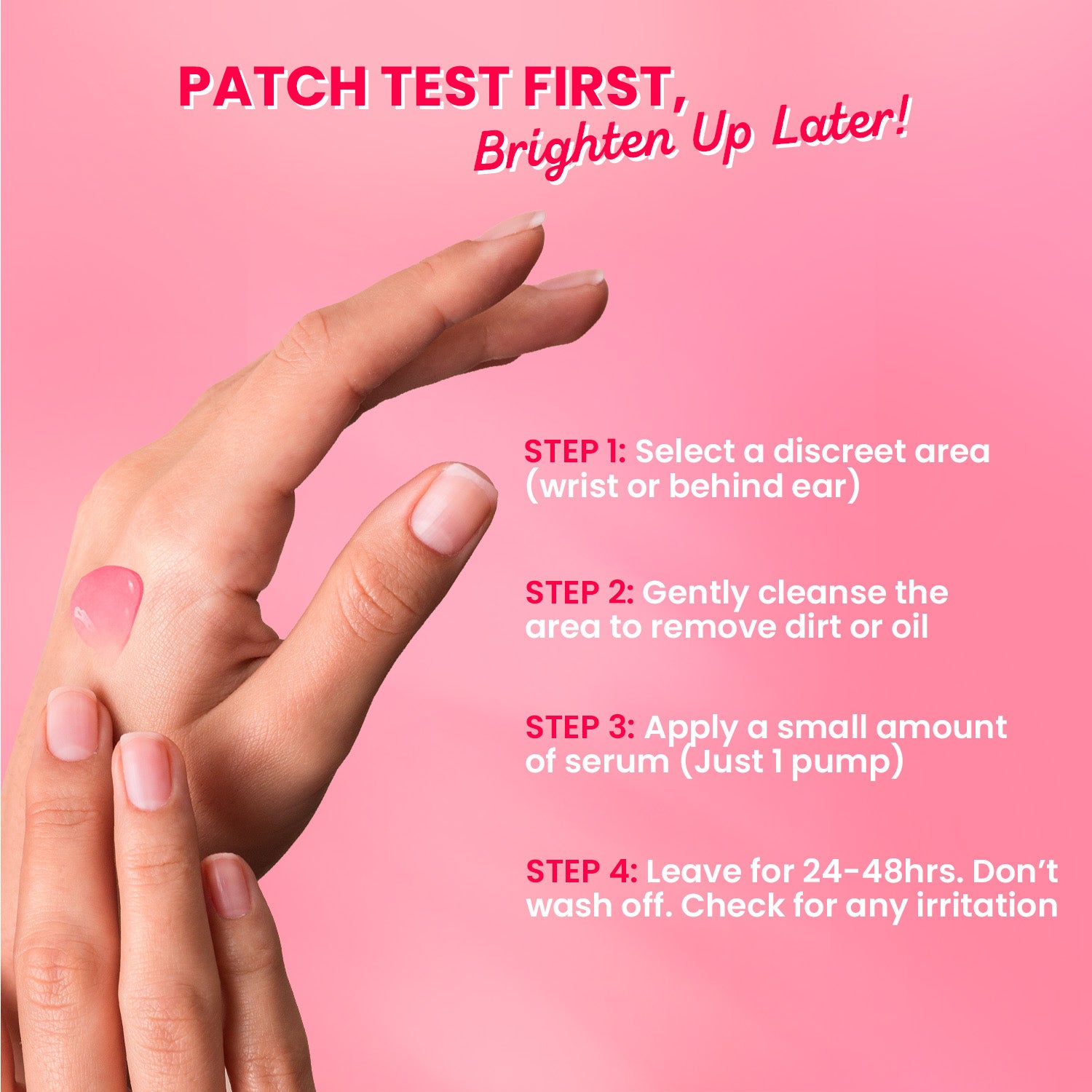 10% Niacinamide + Strawberry Brightening Face Serum