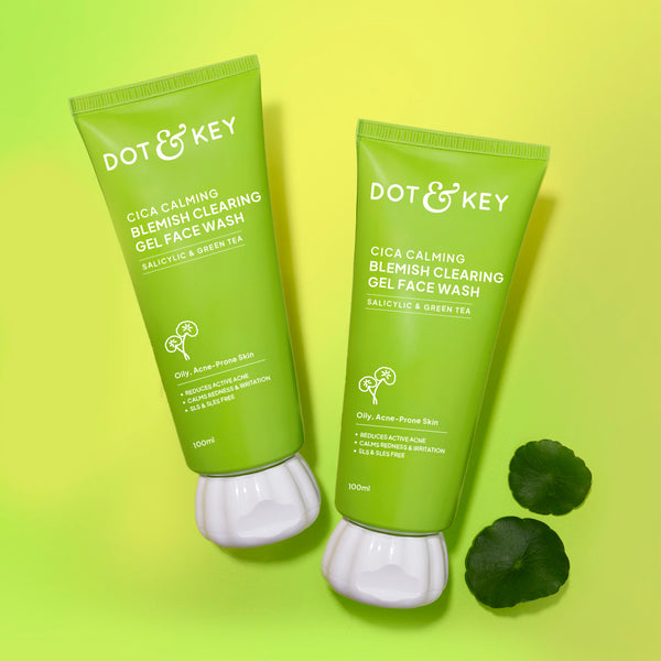 Cica + Salicylic Gel Face Wash 100g - Pack of 2
