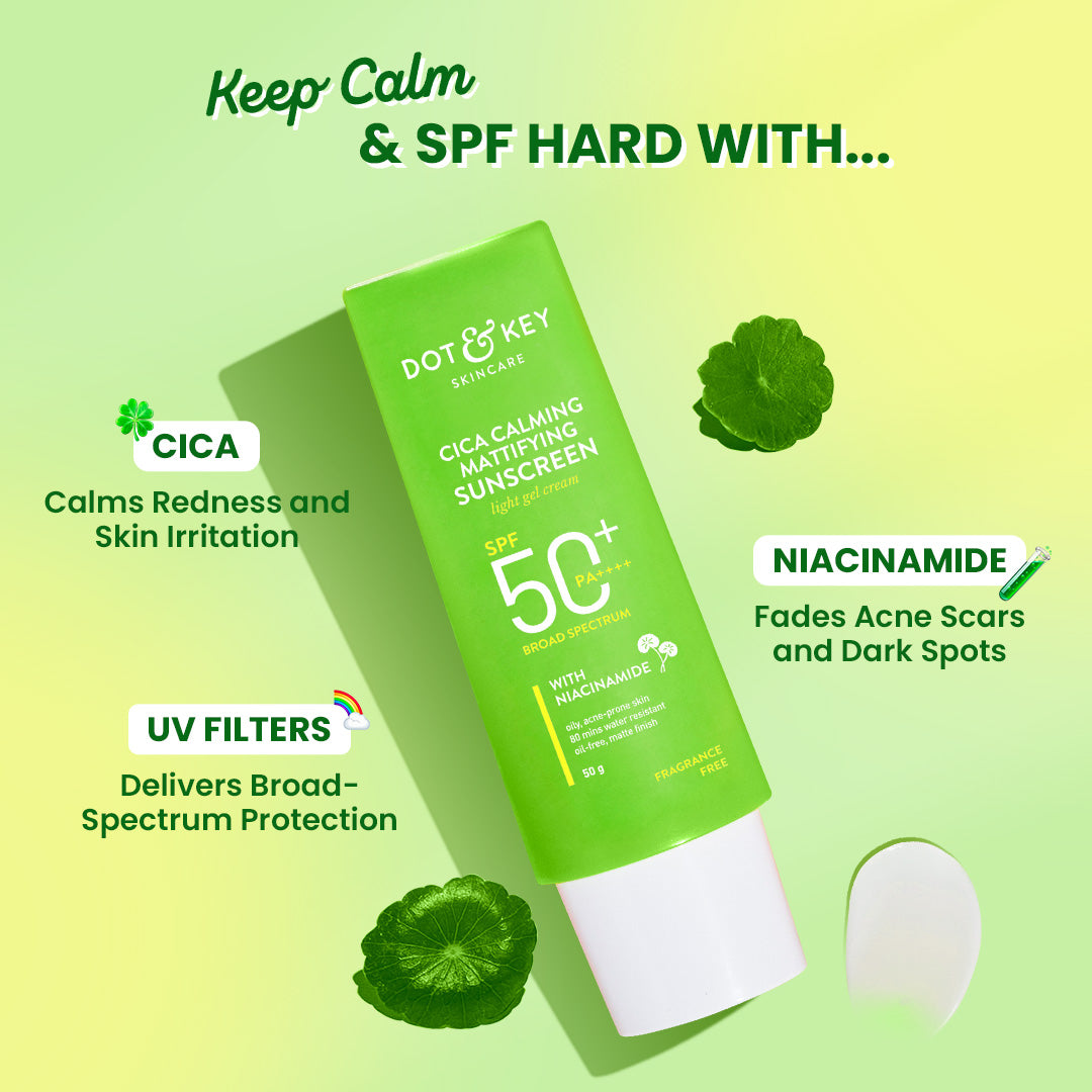 Cica & Niacinamide Mattifying Sunscreen SPF 50+ PA++++