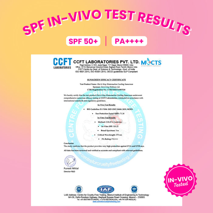 Watermelon Sunscreen, SPF 50+ PA++++