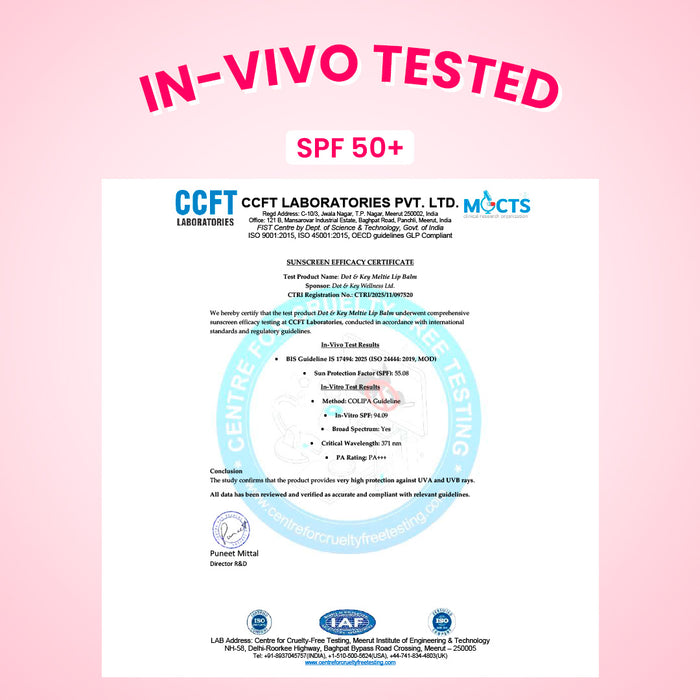 Meltie Lip Balm SPF 50+ PA+++