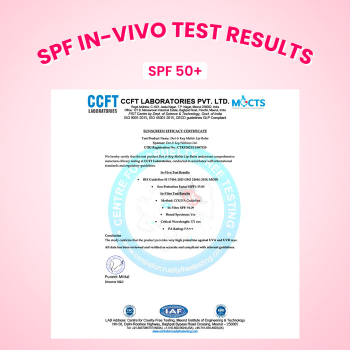 Meltie Lip Balm SPF 50+ PA+++