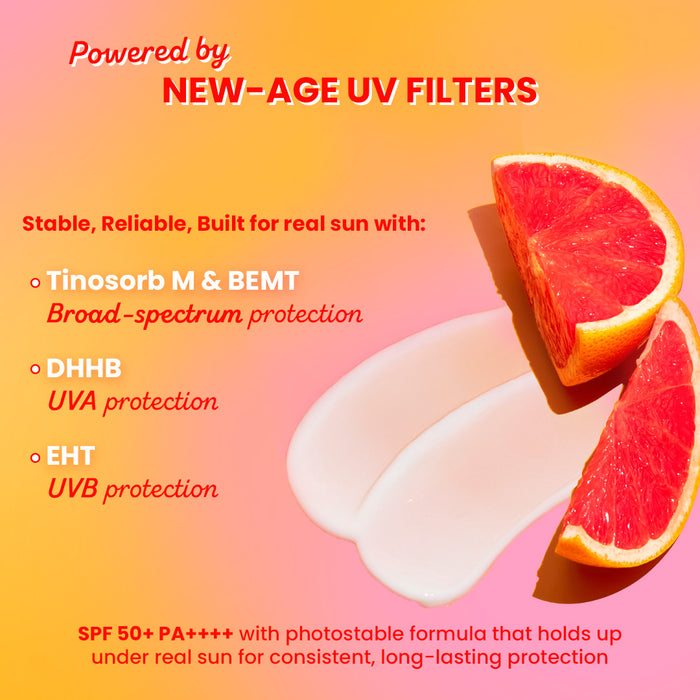 Vitamin C + E Sunscreen, IN-VIVO Tested SPF 50+ PA++++