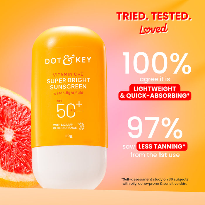 Vitamin C + E Sunscreen, IN-VIVO Tested SPF 50+ PA++++