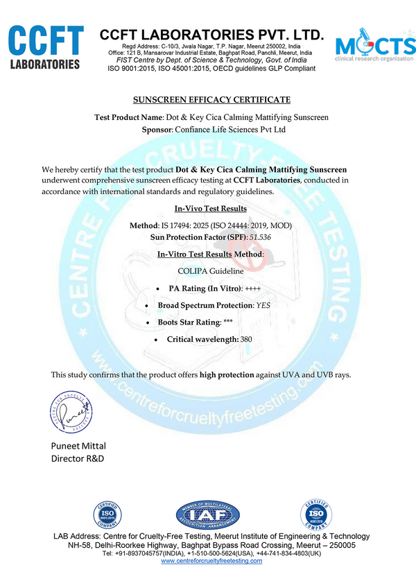 In Vivo SPF Testing Image