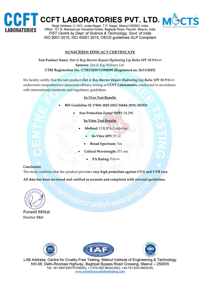 In Vivo SPF Testing Image
