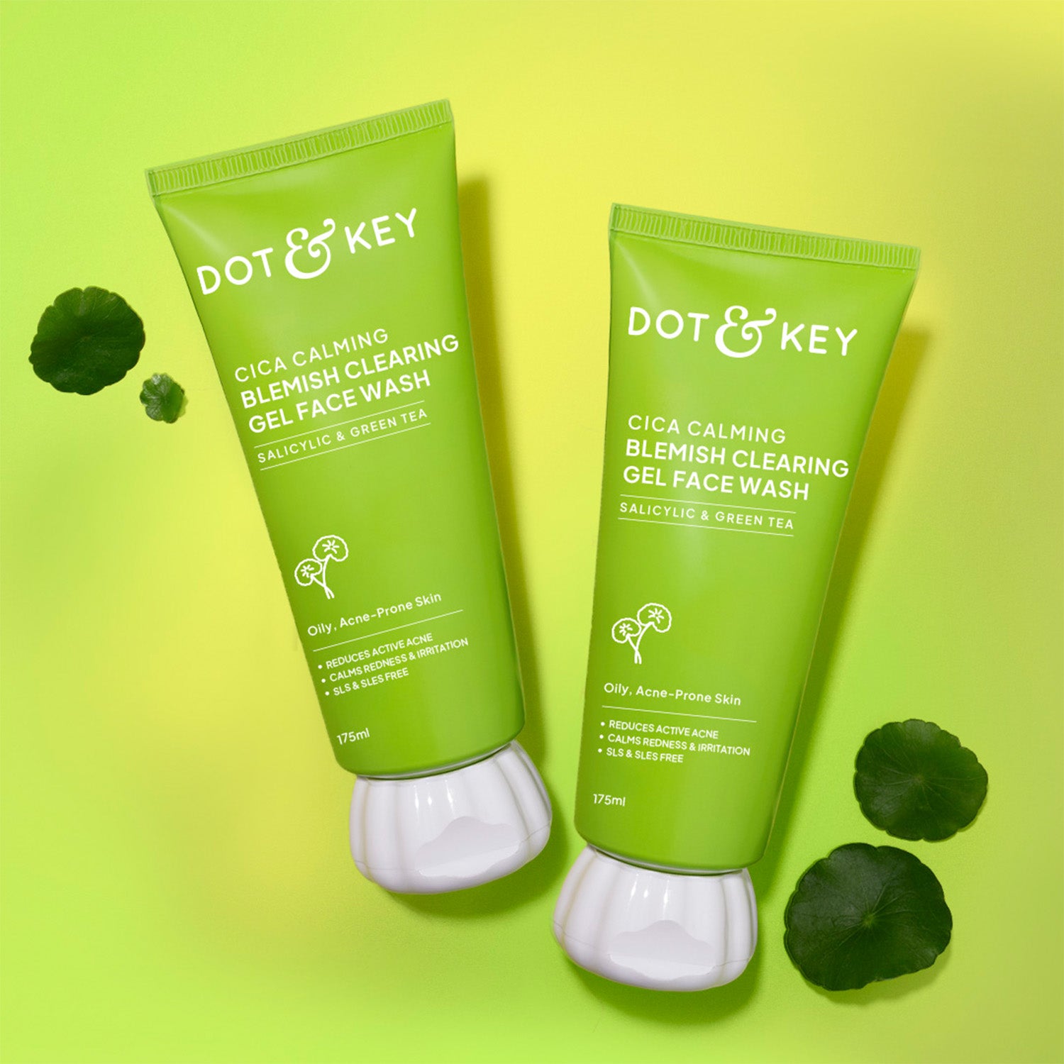 Cica + Salicylic Gel Face Wash - Pack of 2