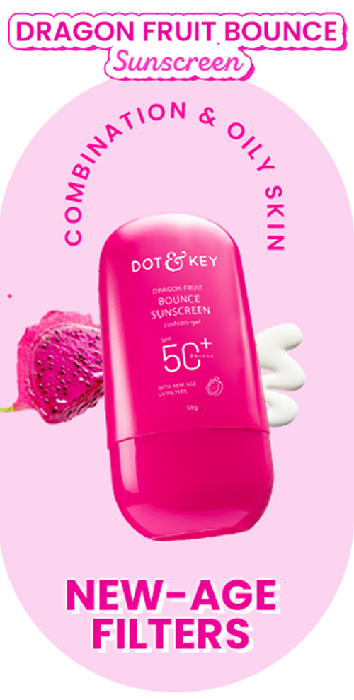 Dragon Fruit Bounce Sunscreen SPF 50+ PA++++ With New-Age UV Filters