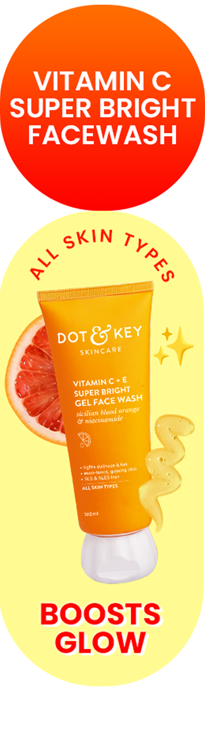 Vitamin C + E Gel Face Wash for Glowing Skin