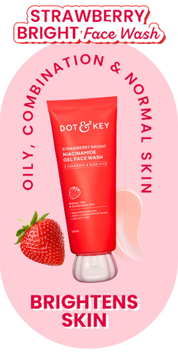Strawberry Bright Niacinamide Gel Face Wash
