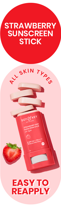 Strawberry Sunscreen Stick, In-Vivo Tested SPF 50+ PA++++