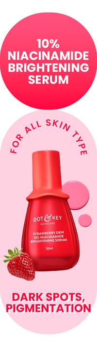 10% Niacinamide + Strawberry Brightening Face Serum