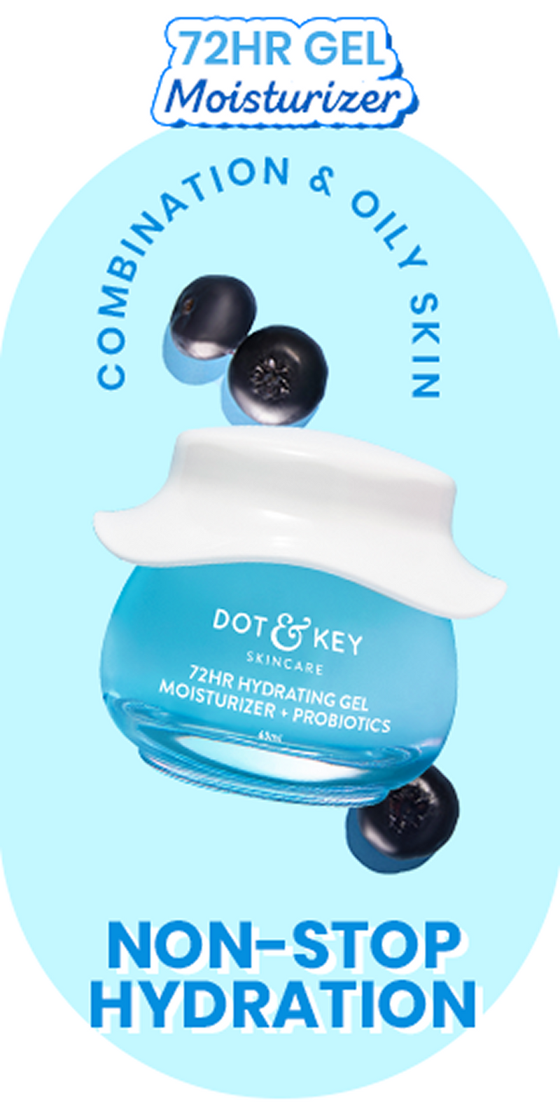 CICA + 5% Niacinamide Oil - Free Moisturizer for Dark Spots & Acne