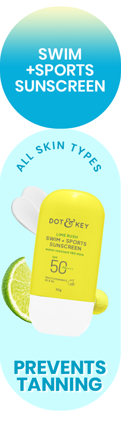 Swim + Sports Sunscreen, In-Vivo Tested SPF 50+ PA++++