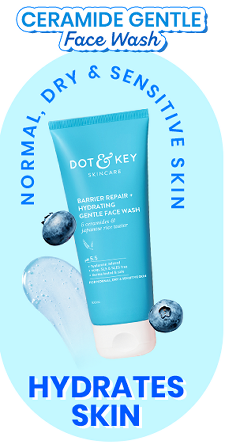 Vitamin C + E Gel Face Wash for Glowing Skin